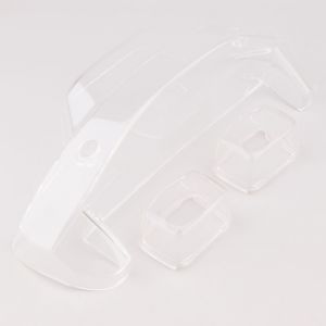 Cabochons de feu arri&egrave;re et clignotants avant MBK Booster, Yamaha Bw's (2000 - 2004) Tun'R transparents