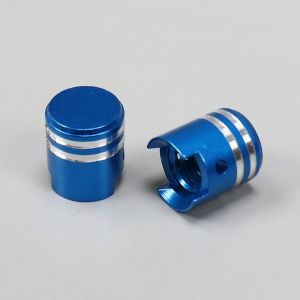 Bouchons de valves TNT Tuning Piston bleus