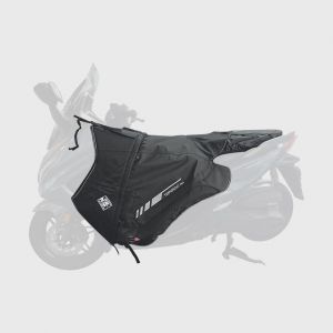 Tablier de protection contre la pluie et le froid Honda Forza NSS 125, 350 (2022 - 2023) Tucano Urbano noir