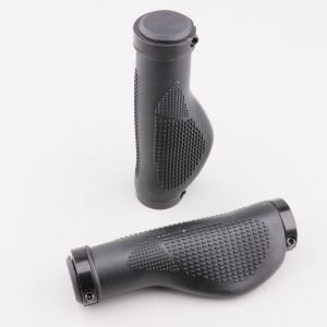 Poign&eacute;es v&eacute;lo ergonomiques Lock-On M-Wave Cloud Ergo Fix noires