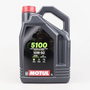 Huile moteur 4T 10W50 Motul 5100 technosynth&egrave;se 4L