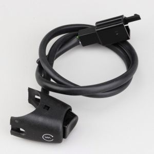 Bouton de démarreur Domino noir (bouton poussoir noir)