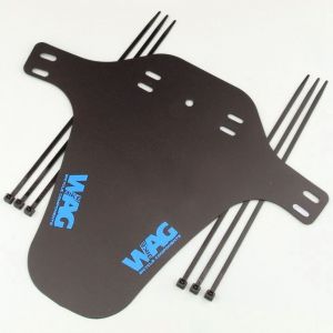 Garde boue avant vélo Wag Bike noir et bleu