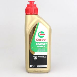 Huile moteur 2T Castrol Power1 Racing 100% synthèse 1L