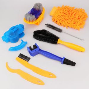 Brosses de nettoyage v&eacute;lo (lot de 8)
