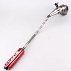 Pot d'échappement Rieju MRT 50 Voca Cross Rookie silencieux rouge