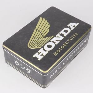 Bo&icirc;te m&eacute;tal Honda Motorcycles 23.5x16.5x7.5 cm