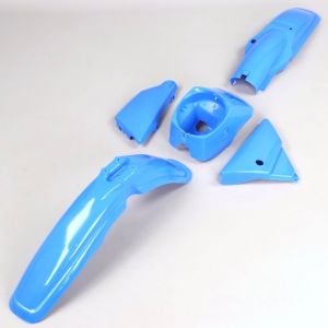 Kit plastiques Yamaha DT MX 50 (1981 - 1988) bleu
