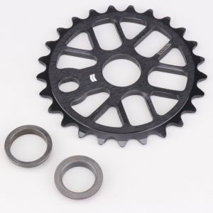 Couronne vélo BMX 25 dents Haro Baseline noire