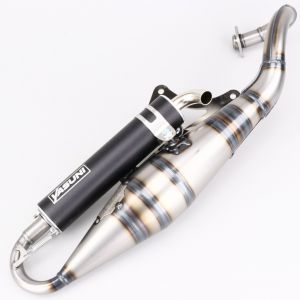 Pot d'échappement Piaggio air et liquide Typhoon, NRG... Yasuni R-PRO silencieux noir