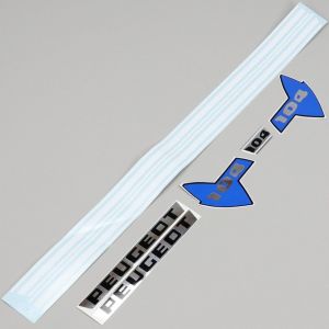 Kit déco Peugeot 104 bleu