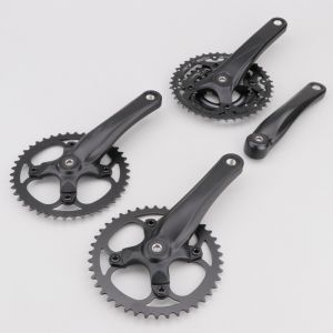 P&eacute;daliers v&eacute;lo "tandem" Prowheel (42-32-24) avec relais 42 dents 170 mm