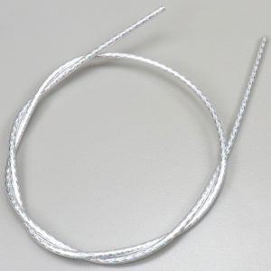 Gaine de câble de gaz, starter, décompresseur et frein chromée pailletée 5 mm (au mètre)