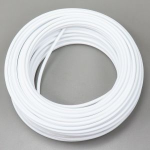Gaine de câble de gaz, starter, décompresseur et frein blanche 5 mm (25 mètres)