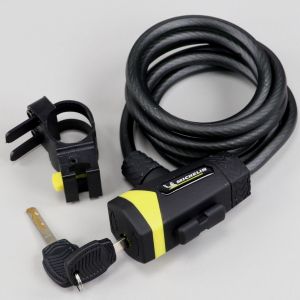 Antivol spirale avec support de cadre Michelin 1m80