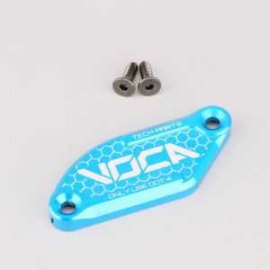 Couvercle de ma&icirc;tre cylindre de frein avant Sherco SM-R, Rieju MRT, Vent... Voca turquoise