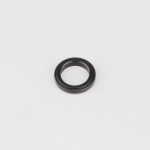 Entretoise de r&eacute;glage de train avant alu pour fus&eacute;e &Oslash;17 mm &eacute;paisseur 5 mm karting Righetti Ridolfi noire