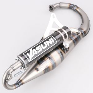 Pot d'&eacute;chappement Minarelli vertical MBK Booster, Yamaha Bw's... Yasuni R-PRO silencieux carbone