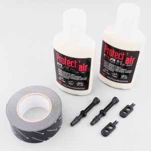 Valves et rouleau d'&eacute;tancheit&eacute; de roues v&eacute;lo Hutchinson Convert'air 30 mm (kit de conversion tubeless avec liquides pr&eacute;ventifs)