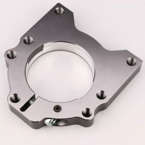 Coquille de roulement 4 trous Ø62 x 30 mm aluminium karting, minikart Righetti Ridolfi titane