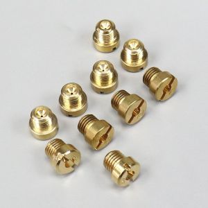 Gicleurs 75 &agrave; 98 &Oslash;6 mm carburateur PHVA, PHBN Dellorto (kit r&eacute;glage)