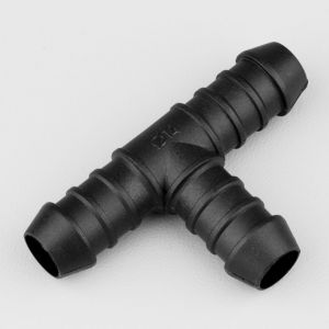 Raccord de durites en T Ø14 mm Flexeo noir