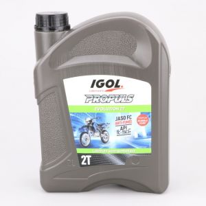 Huile moteur 2T Igol Propuls Evolution semi-synth&egrave;se 2L