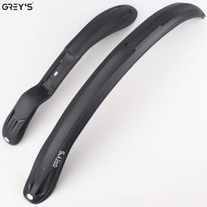 Garde boues avant, arrière vélo 26" à 28" Grey's Pike Bolt noirs (avec tringle) V1