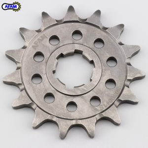 Pignon sortie de boîte 15 dents 520 Yamaha YZ 250 (1980 - 1998), Banshee, Raptor 350, Kawasaki KDX 200, KX 500... Afam SC (anti-