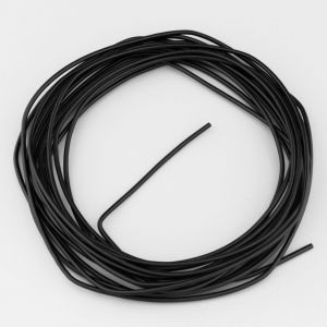 Fil électrique 1 mm universel Fifty noir (5 mètres)