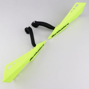 Protèges mains vélo Barkbusters jaunes fluo