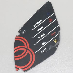 Int&eacute;rieur de cadran gauche de compteur &agrave; aiguilles Gilera SMT, RCR