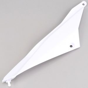 Carénage sous selle droit Derbi Senda DRD Xtreme, Gilera SMT, RCR (2011 - 2017) Fifty blanc