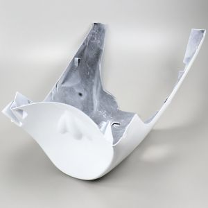 Bas de caisse MBK Nitro, Yamaha Aerox (avant 2013) TNT Tuning blanc