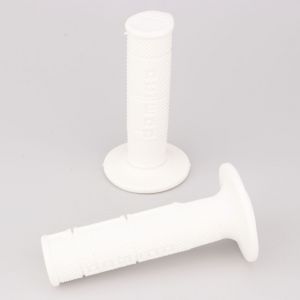 Poign&eacute;es moto Domino 1150 blanches