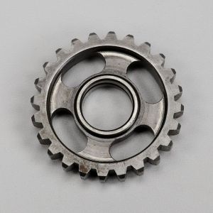 Pignon 24 dents d'arbre secondaire de bo&icirc;te de vitesses Derbi, Aprilia, Gilera...