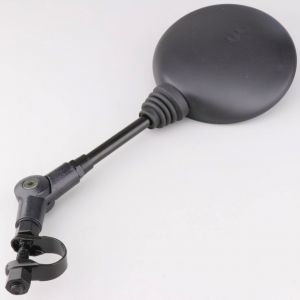Rétroviseur repliable rond avec support type origine Beta, Rieju, HM, Vent... C4 noir