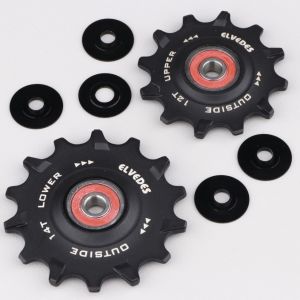 Galets de dérailleur arrière vélo type Sram Eagle XX1, X01... Elvedes (12 et 14 dents)