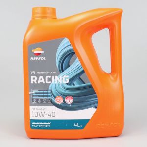 Huile moteur 4T 10W40 Repsol Moto Racing Off Road 100% synth&egrave;se 4L