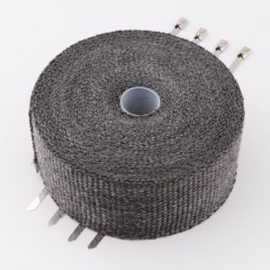 Bande thermique d'&eacute;chappement noire 50 mm (10 m)