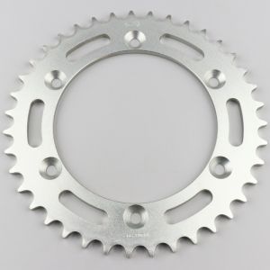Couronne 39 dents acier 520 Suzuki RM 125, 250, RM-Z 250, 450... Afam grise