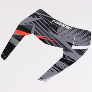 Sticker de plaque phare type KTM EXC (2020 - 2023) Gencod Evo II rouge
