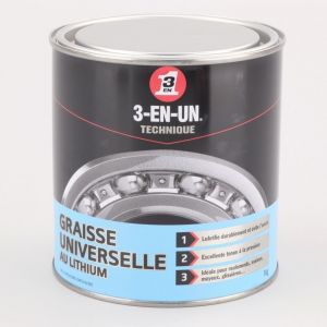 Graisse universelle au Lithium 3-EN-UN 1kg