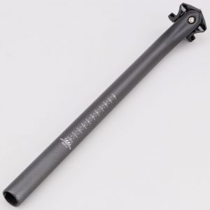 Tige de selle carbone v&eacute;lo &Oslash;27.2x400 mm Sterna