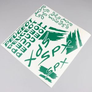 Kit déco Peugeot 103 SPX vert V1
