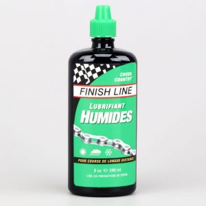 Huile pour cha&icirc;ne de v&eacute;lo Finish Line Wet conditions humides 240ml