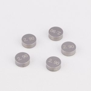 Pastilles de soupapes calibrées Ø7.48 mm 2.90 mm Honda CRF 250, Yamaha YZF-R1, R6... ProX (lot de 5)