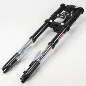 Fourche inversée Ø30 mm Peugeot 103, MBK 51 EBR noire