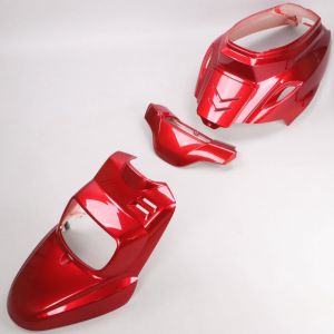 Kit car&eacute;nages MBK Booster, Yamaha Bw's (depuis 2004) Fifty rouge bordeau