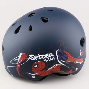 Casque vélo enfant Spider-Man Amazing bleu